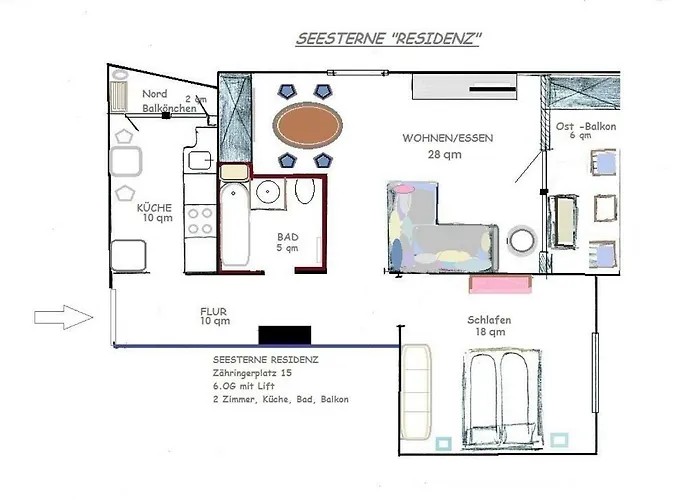 Apartamento Seesterne Residenz Constanza